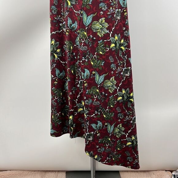 Lularoe large floral print hi lo dress - Picture 5 of 7